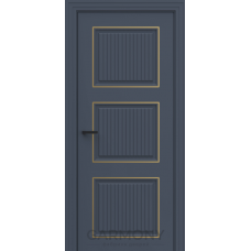 Дверь межкомнатная Гармония Аэстетик 6, глухое полотно, молдинг